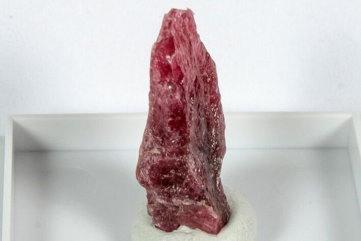 Striking Cherry-Red Rhodonite Specimen - Brazil #344960